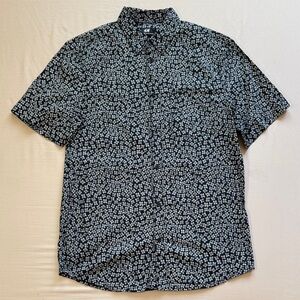H&M Black and White Floral Casual Shirt